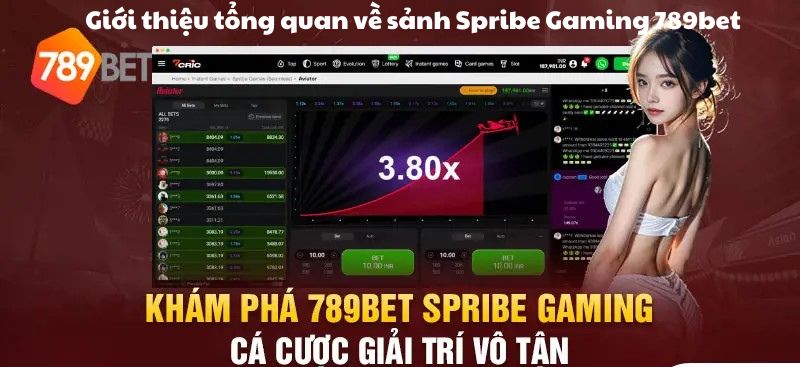 Giới thiệu tổng quan về sảnh Spribe Gaming 789bet